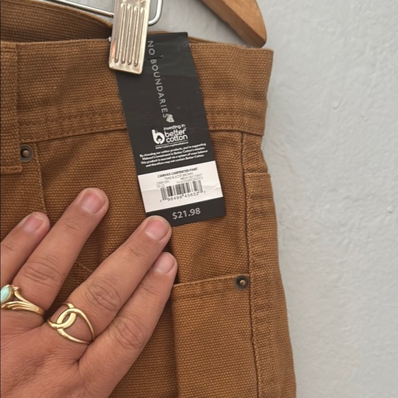 No Boundaries Brown Cargo Pants Relaxed Fit 151 - Picture 5 of 10